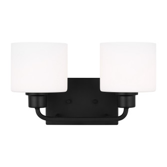 Canfield Two Light Wall / Bath in Midnight Black (1|4428802EN3112)