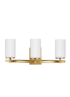 Alturas Three Light Wall / Bath in Satin Brass (1|4424603848)