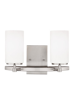 Alturas Two Light Wall / Bath in Brushed Nickel (1|4424602962)