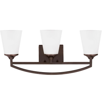 Hanford Three Light Wall / Bath in Bronze (1|4424503710)
