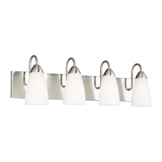 Seville Four Light Wall / Bath in Brushed Nickel (1|4420204962)