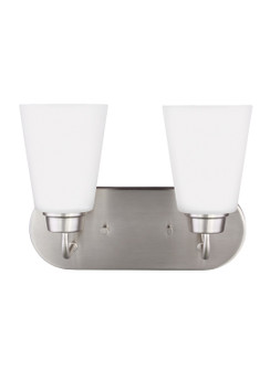 Kerrville Two Light Wall / Bath in Brushed Nickel (1|4415202962)