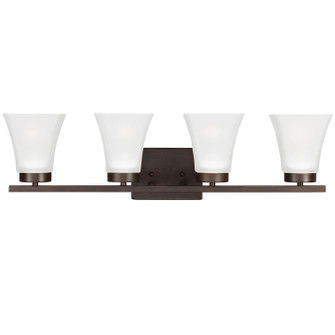 Bayfield Four Light Wall / Bath in Bronze (1|4411604EN3710)