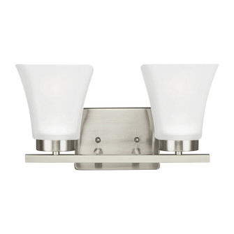 Bayfield Two Light Wall / Bath in Brushed Nickel (1|4411602962)
