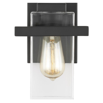 Mitte One Light Wall / Bath Sconce in Midnight Black (1|4141501112)
