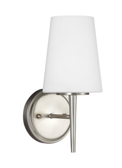 Driscoll One Light Wall / Bath Sconce in Brushed Nickel (1|4140401EN3962)