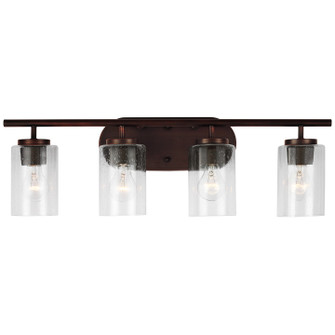 Oslo Four Light Wall / Bath in Bronze (1|41173710)