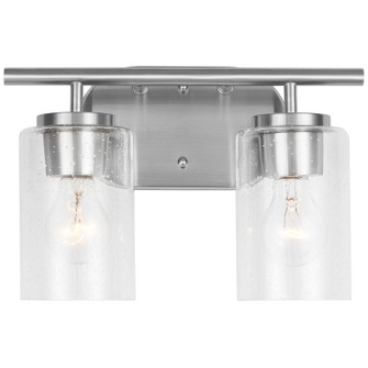 Oslo Two Light Wall / Bath in Brushed Nickel (1|41171962)