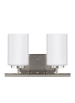 Oslo Two Light Wall / Bath in Brushed Nickel (1|41161962)