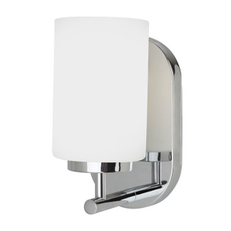 Oslo One Light Wall / Bath Sconce in Chrome (1|41160EN305)