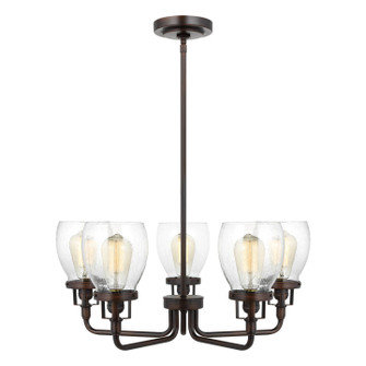 Belton Five Light Chandelier in Bronze (1|3214505710)