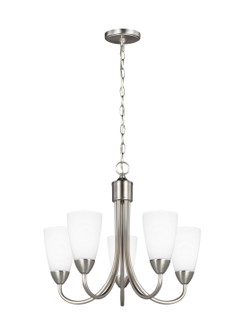Seville Five Light Chandelier in Brushed Nickel (1|3120205962)