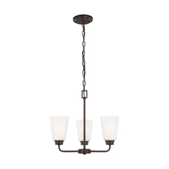 Kerrville Three Light Chandelier in Bronze (1|3115203EN3710)