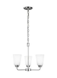 Kerrville Three Light Chandelier in Chrome (1|3115203EN305)