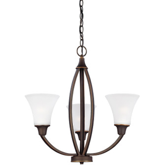 Metcalf Three Light Chandelier in Autumn Bronze (1|3113203EN3715)