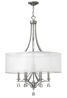 Mime LED Chandelier in Brushed Nickel (138|FR45608BNI)