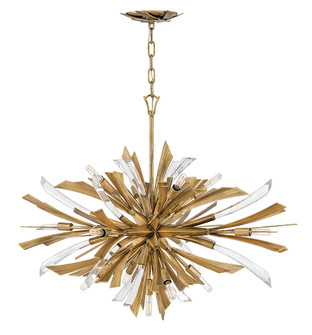 Vida LED Pendant in Burnished Gold (138|FR40906BNG)