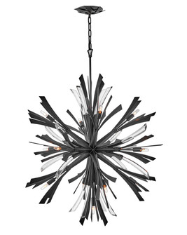 Vida LED Chandelier in Brushed Graphite (138|FR40905BGR)