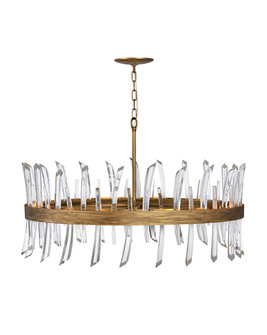 Revel LED Chandelier in Burnished Gold (138|FR30905BNG)
