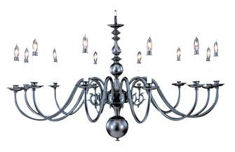 Jamestown 12 Light Foyer Chandelier in Mahogany Bronze (8|9142MB)