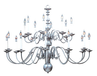 Jamestown 20 Light Foyer Chandelier in Polished Brass (8|9138PB)