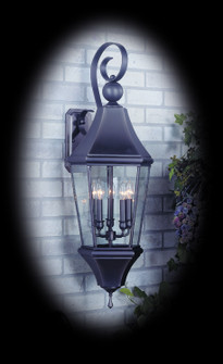Normandy Five Light Exterior Wall Mount in Iron (8|8744IRON)