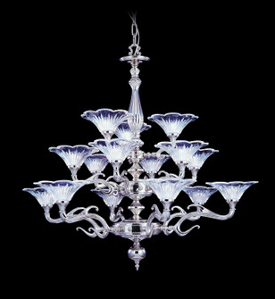 Geneva 15 Light Foyer Chandelier in Polished Silver (8|8623PS)