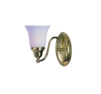 Magnolia One Light Wall Sconce in Polished Brass (8|8411PB)