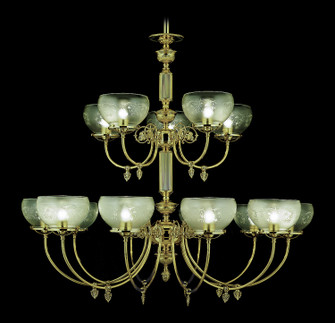 Chancery 15 Light Foyer Chandelier in Polished Brass (8|7515PB)