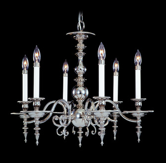 Kensington Six Light Chandelier in Polished Silver (8|7446PS)