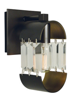 Josephine One Light Wall Sconce in Polished Nickel with Brushed Nickel Accents (8|5011PNBN)