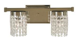 Gemini Two Light Wall Sconce in Polished Nickel (8|4742PN)