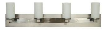 Mercer Four Light Wall Sconce in Satin Pewter with Polished Nickel (8|4734SPPN)
