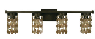 Naomi Four Light Wall Sconce in French Brass (8|4364FB)