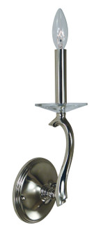 Allena One Light Wall Sconce in Polished Nickel (8|3091PN)