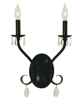 Liebestraum Two Light Wall Sconce in Brushed Nickel (8|2992BN)