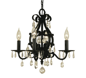 Liebestraum Four Light Chandelier in Brushed Nickel (8|2984BN)