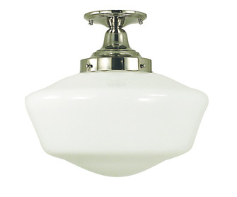 Taylor One Light Flush / Semi-Flush Mount in Polished Brass (8|2558PB)