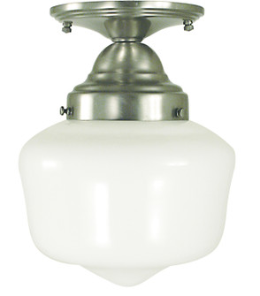 Taylor One Light Flush / Semi-Flush Mount in Brushed Nickel (8|2551BN)