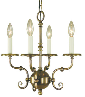 Jamestown Four Light Chandelier in Siena Bronze (8|2374SBR)