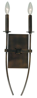 Maisonette Two Light Wall Sconce in Roman Bronze (8|1007RB)