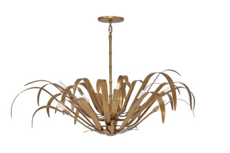 Kagra 12 Light Chandelier in Antique Brass (40|46433015)