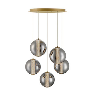 Atomo LED Chandelier in Gold (40|45737022)