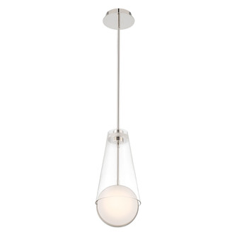 Solari LED Pendant in Polished Nickel (40|45609028)