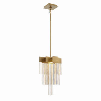 Bloomfield LED Pendant in Matte Gold (40|44370022)
