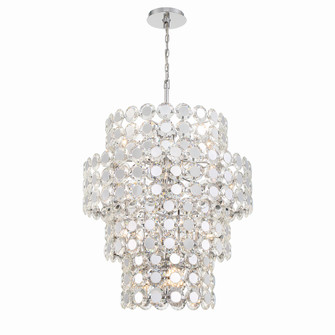 Perrene 24 Light Chandelier in Chrome (40|44289010)