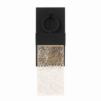 Vasso LED Outdoor Wall Sconce in Satin Black (40|41904015)