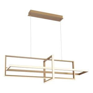Bordo LED Chandelier in Satin Gold Paint (40|39324023)