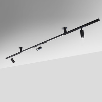 MAST 6' SUR MT,3 SPOT,2 LNS BK in Black (40|38456015)