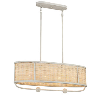 Comparelli Four Light Chandelier in Off White (40|38160028)